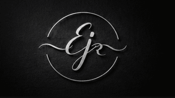 Logo guidelines and monogram grid for EJ Brand Identity